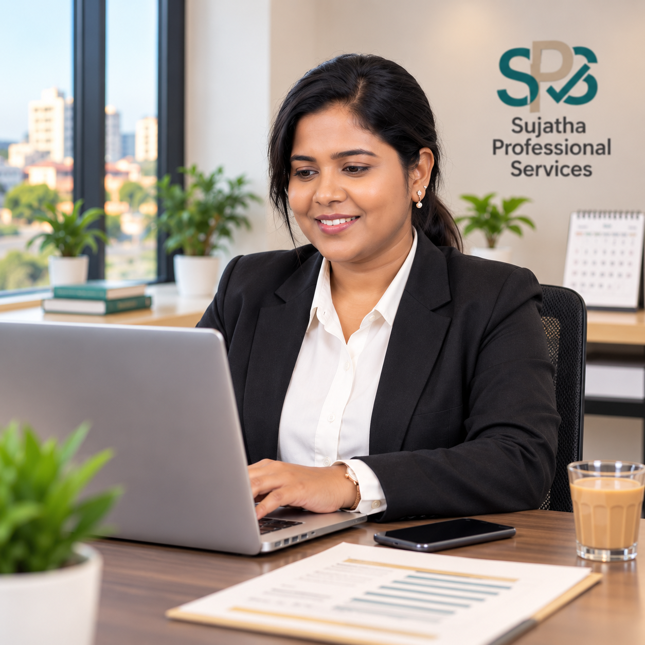 Sujatha Ankenapally working with client information